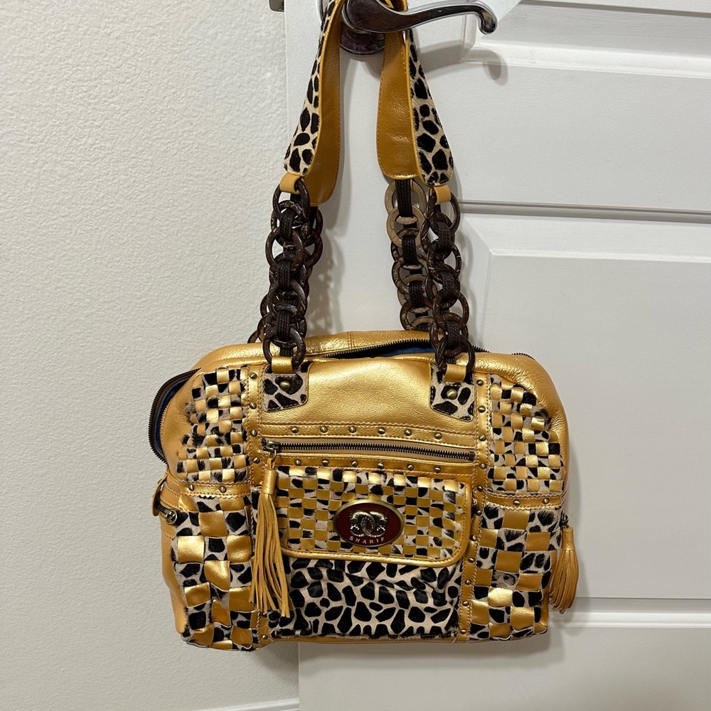 SHARIF 1827 Couture Large Leather Bag
